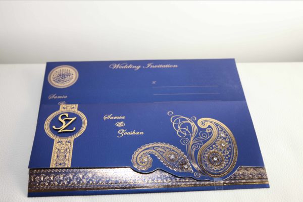 Muslim wedding Cards Blue_03